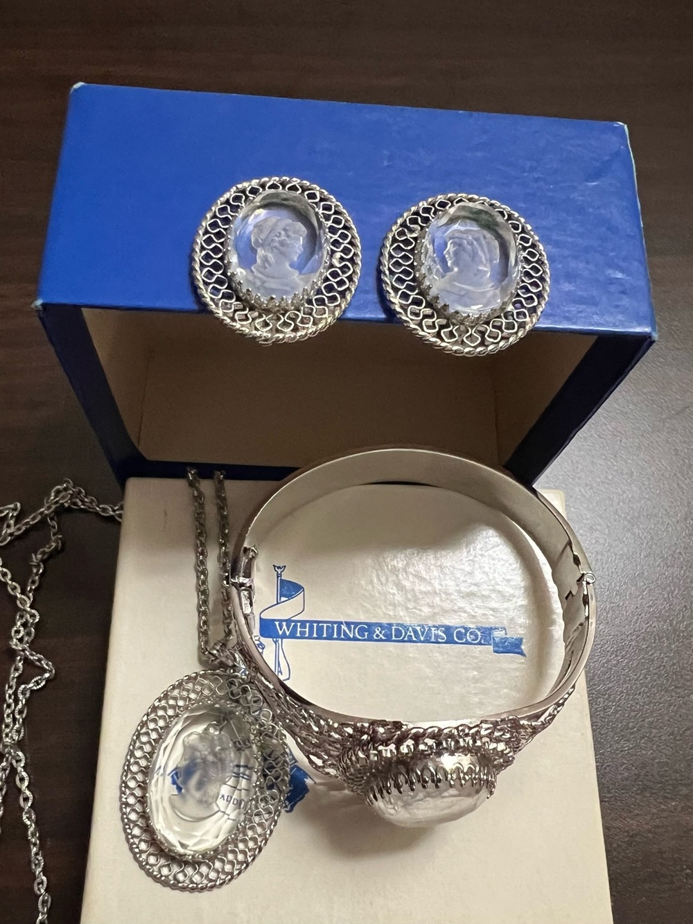 Whiting and Davis vintage set